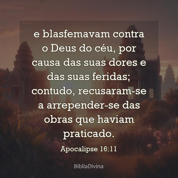 Apocalipse 16:11