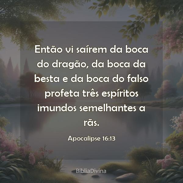 Apocalipse 16:13