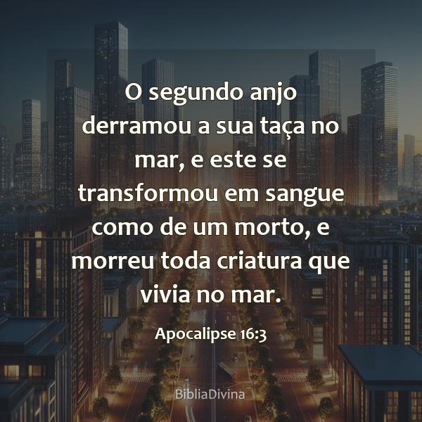 Apocalipse 16:3