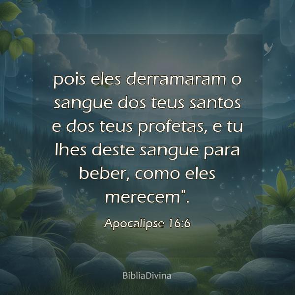 Apocalipse 16:6