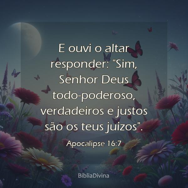 Apocalipse 16:7