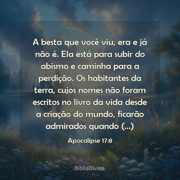 Apocalipse 17:8