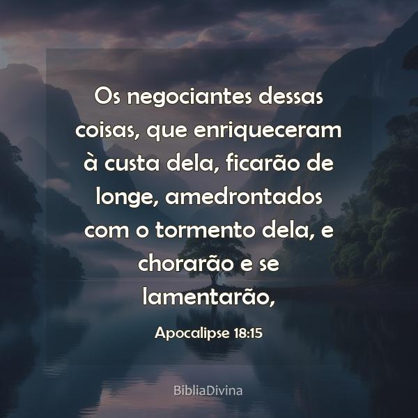 Apocalipse 18:15