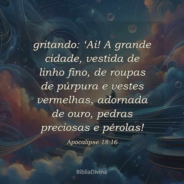 Apocalipse 18:16