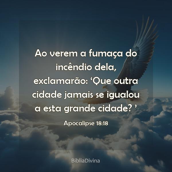 Apocalipse 18:18