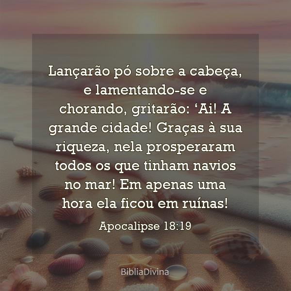 Apocalipse 18:19