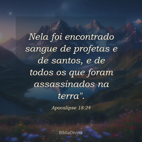 Apocalipse 18:24