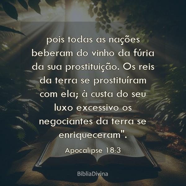 Apocalipse 18:3