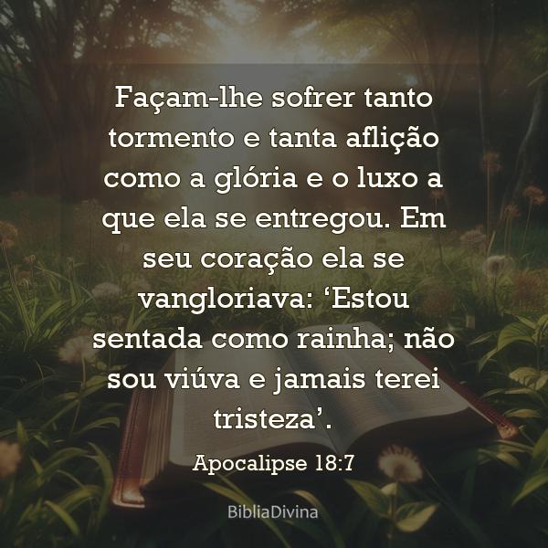 Apocalipse 18:7