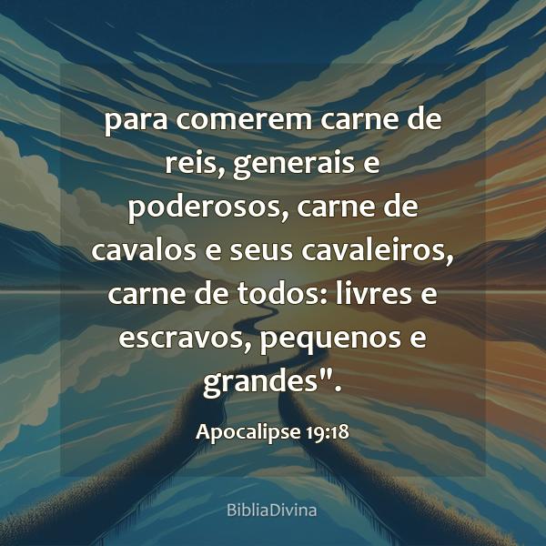 Apocalipse 19:18