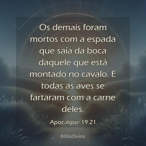 Apocalipse 19:21