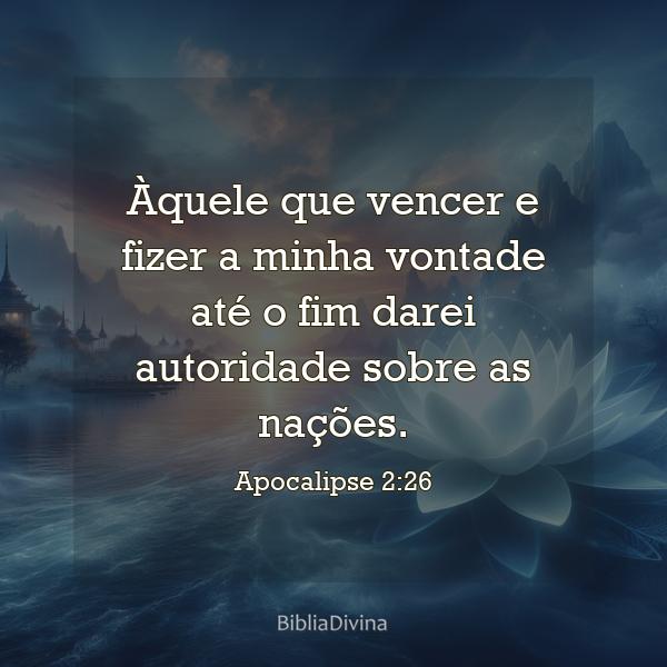 Apocalipse 2:26