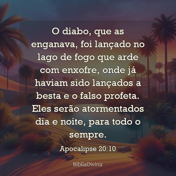 Apocalipse 20:10