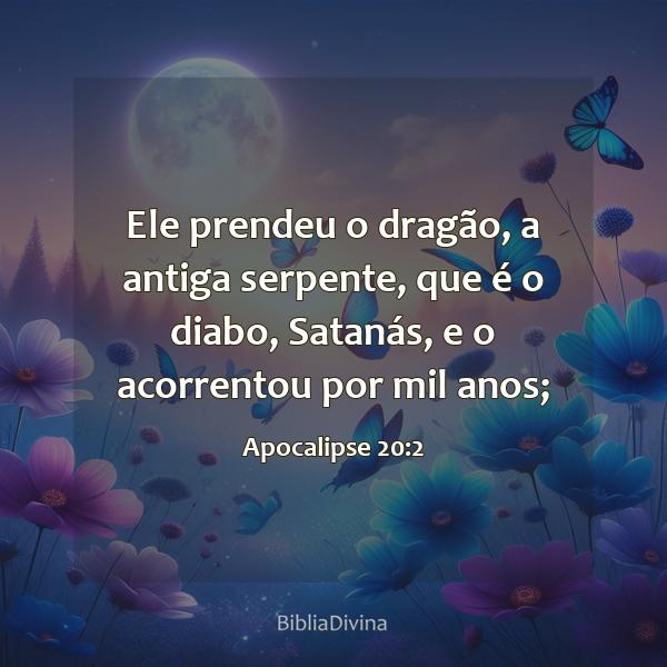 Apocalipse 20:2