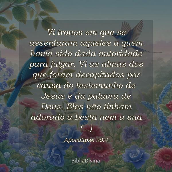 Apocalipse 20:4