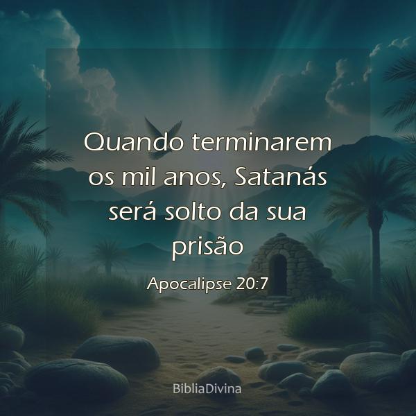 Apocalipse 20:7