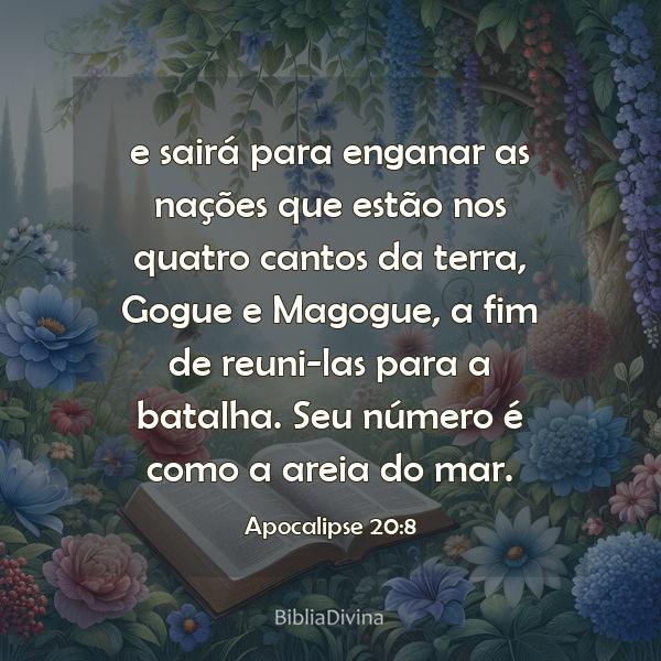 Apocalipse 20:8