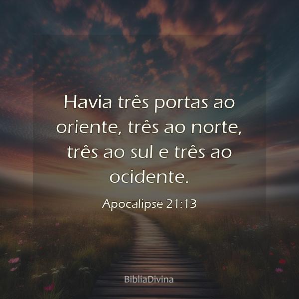 Apocalipse 21:13