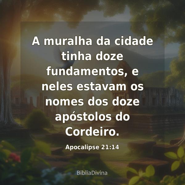 Apocalipse 21:14