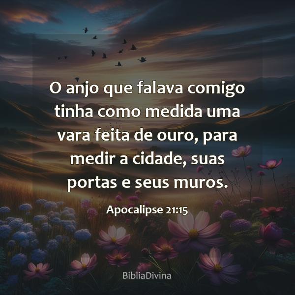 Apocalipse 21:15