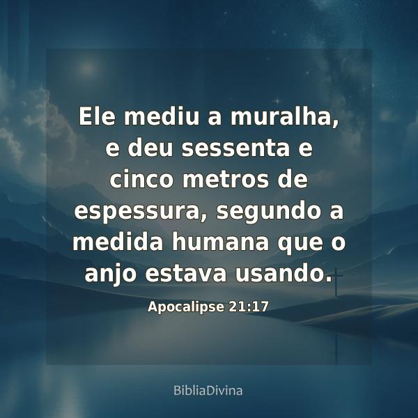 Apocalipse 21:17