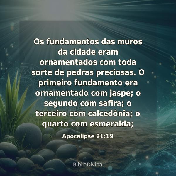 Apocalipse 21:19