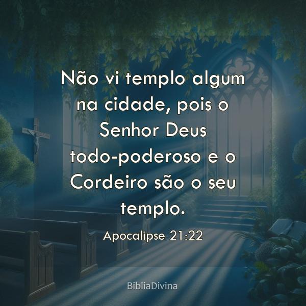 Apocalipse 21:22