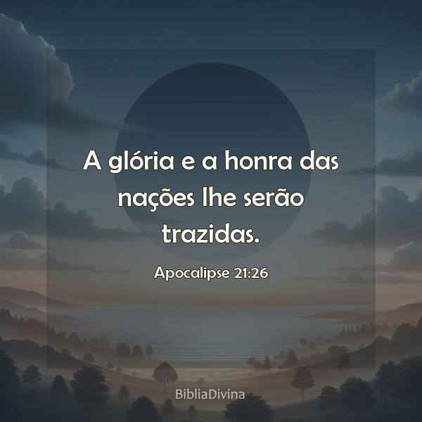 Apocalipse 21:26