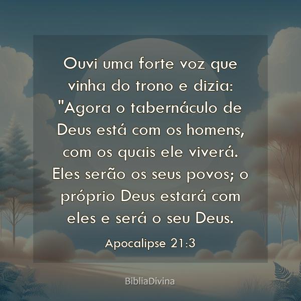 Apocalipse 21:3