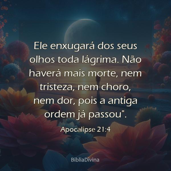 Apocalipse 21:4