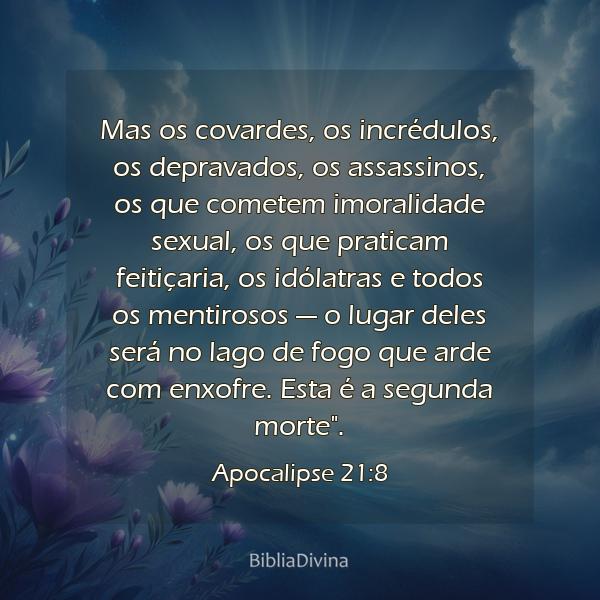 Apocalipse 21:8