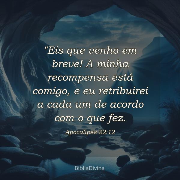 Apocalipse 22:12