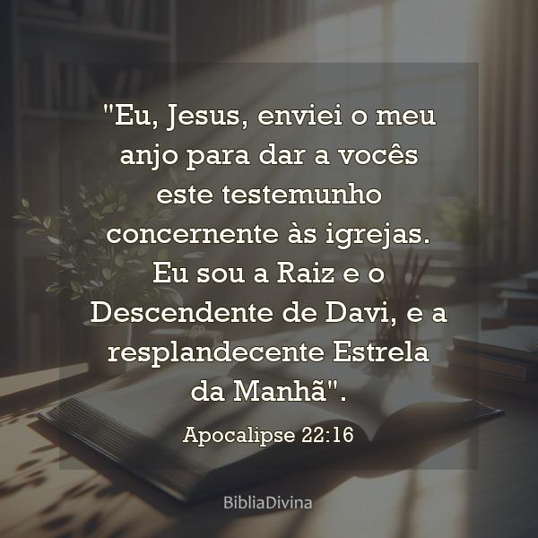 Apocalipse 22:16