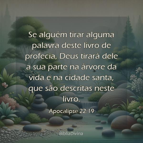 Apocalipse 22:19