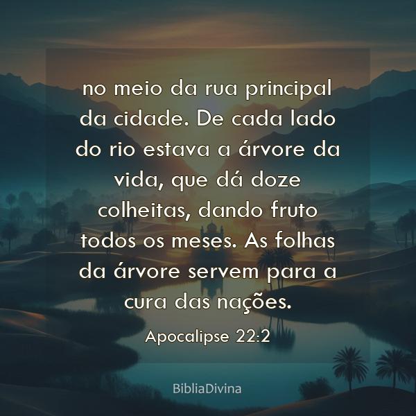 Apocalipse 22:2