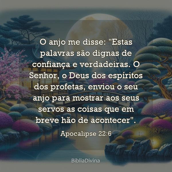 Apocalipse 22:6