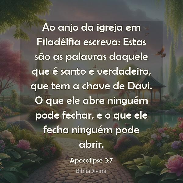 Apocalipse 3:7