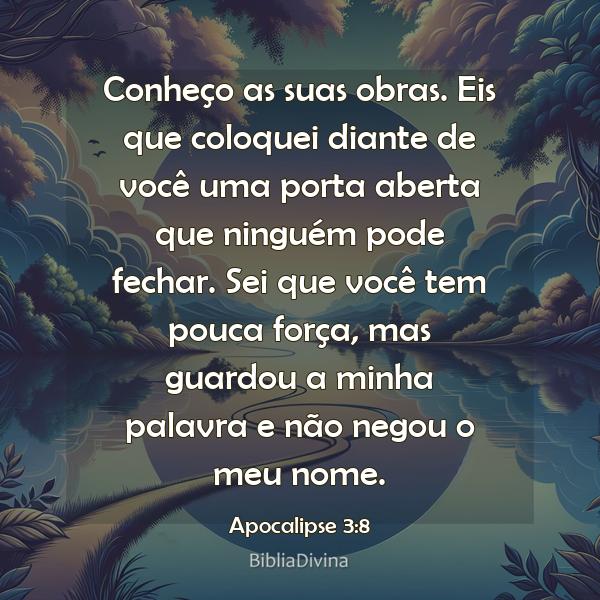 Apocalipse 3:8