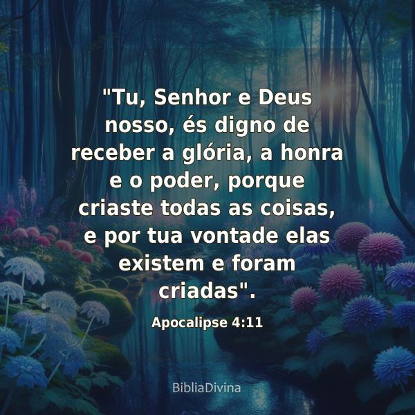 Apocalipse 4:11