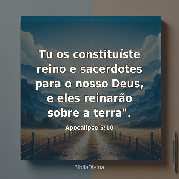 Apocalipse 5:10