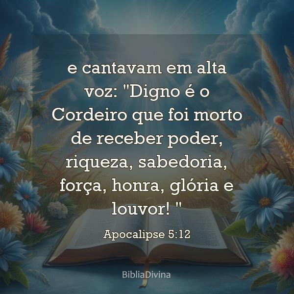 Apocalipse 5:12