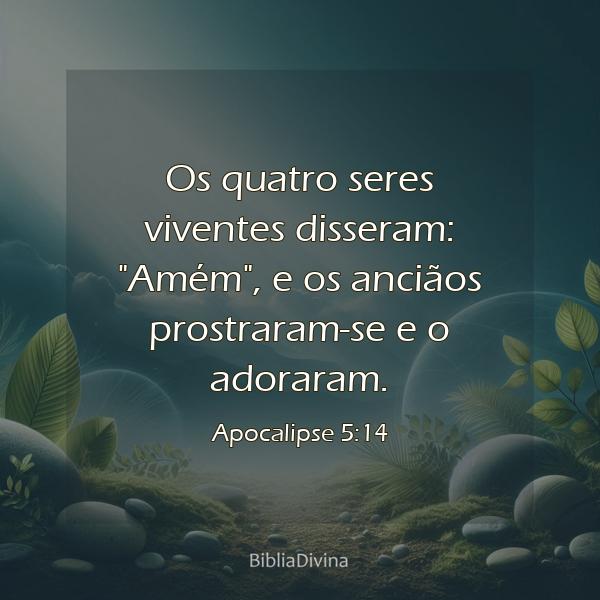 Apocalipse 5:14