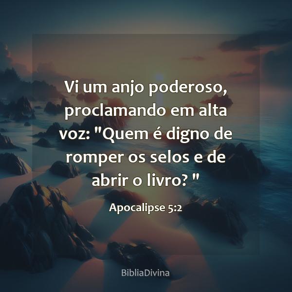 Apocalipse 5:2