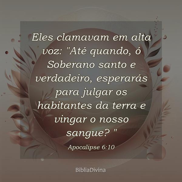 Apocalipse 6:10