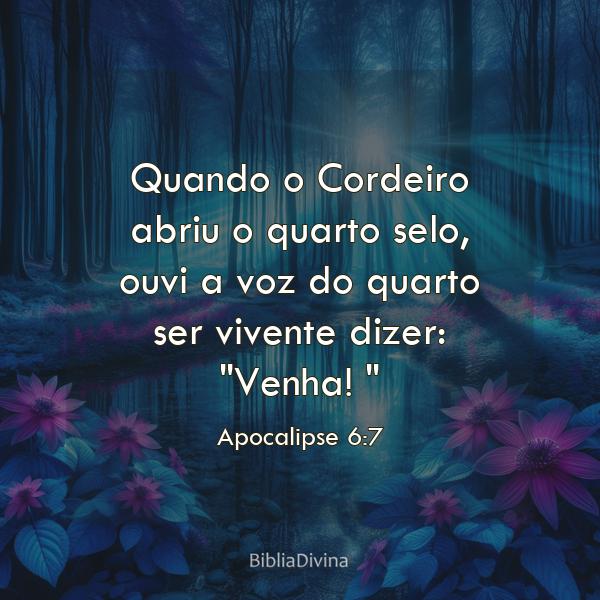 Apocalipse 6:7