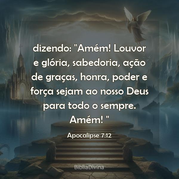 Apocalipse 7:12