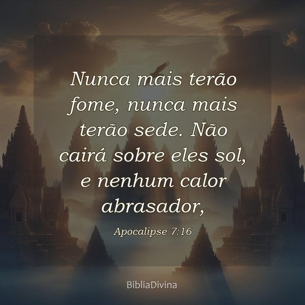 Apocalipse 7:16