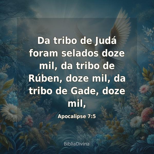 Apocalipse 7:5