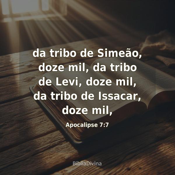 Apocalipse 7:7