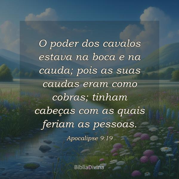 Apocalipse 9:19